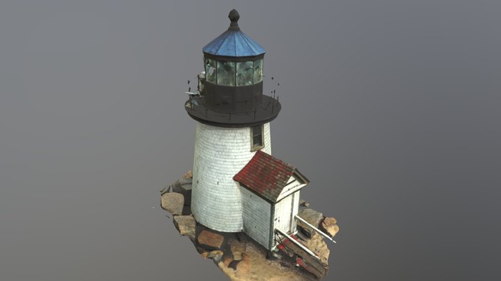Brant Point Lighthouse 3D Model