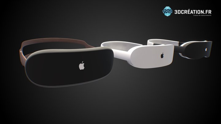 Apple VR Headset - Reality One - Pro 3D Model