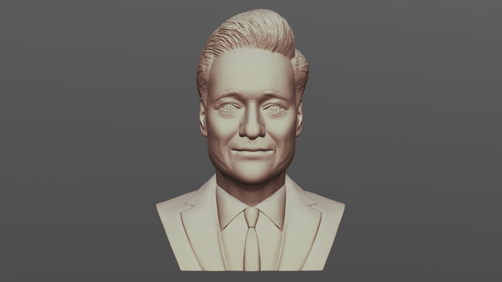 Conan O'Brien bust for 3D printing