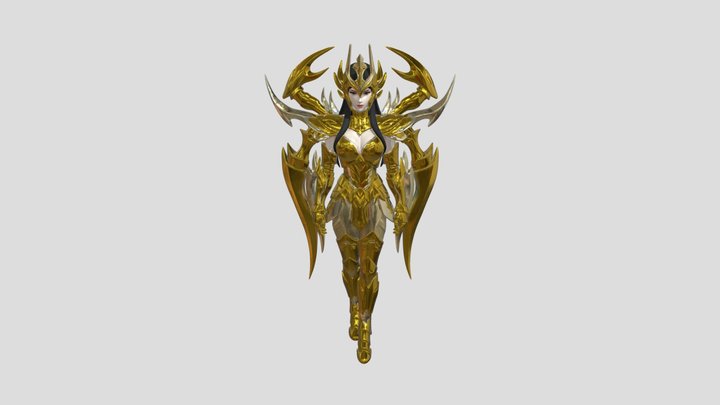 Cailin Queen Cancer – Kostenloses 3D-Modell STL
