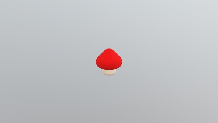 Super mushroom 3D Model