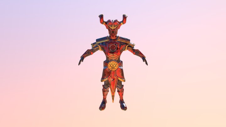 GART150 Final Character / Urakashi 3D Model
