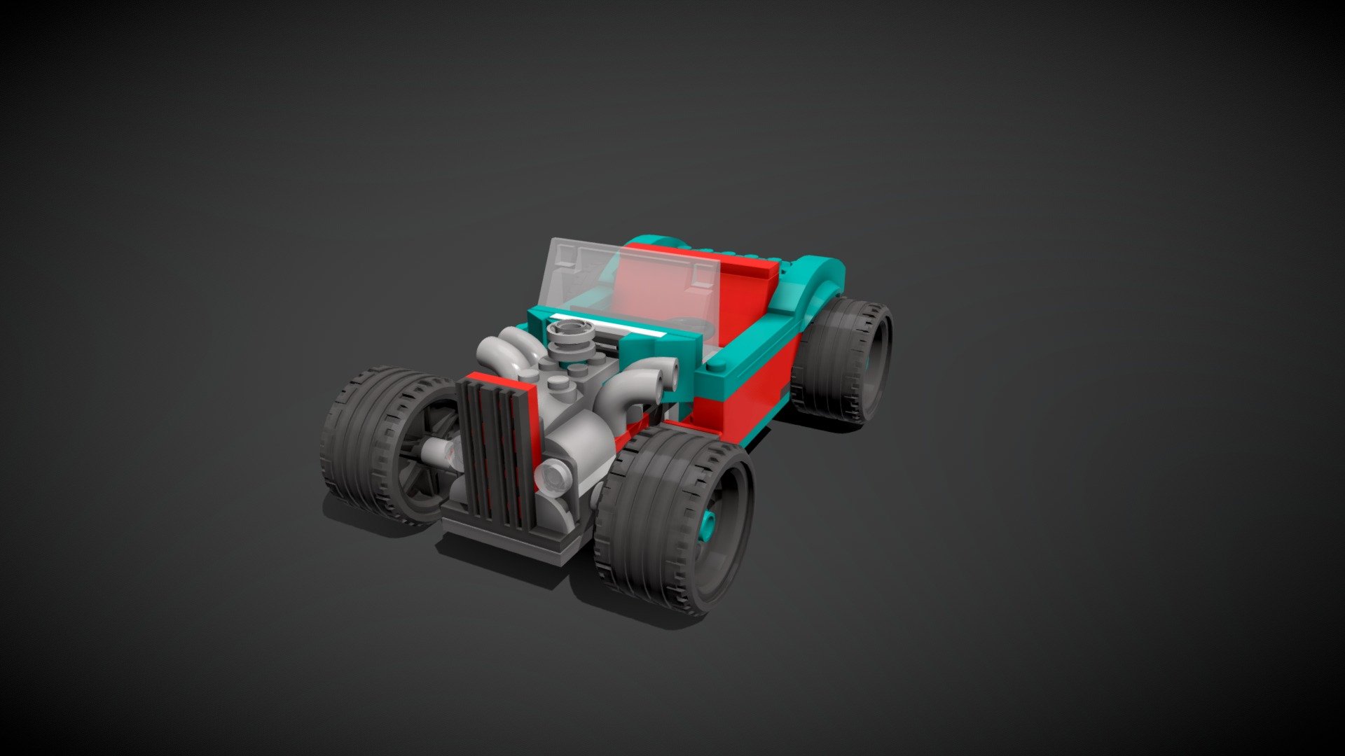 Lego Street Racer - Buy Royalty Free 3D model by LegGodt [a5420b2 ...