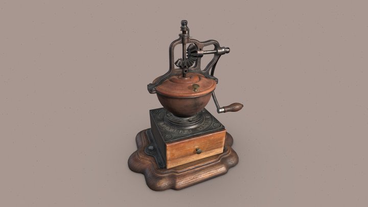Coffee grinder 3D Model