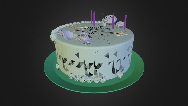 Cake 2.3DS 3D Model