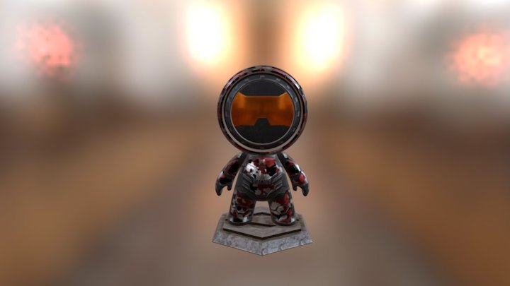 Meet MAT 2017: Danguru - Spartan Suit 3D Model