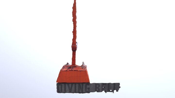 Diving Bell, Grand Canal Dock, Dublin. 3D Model