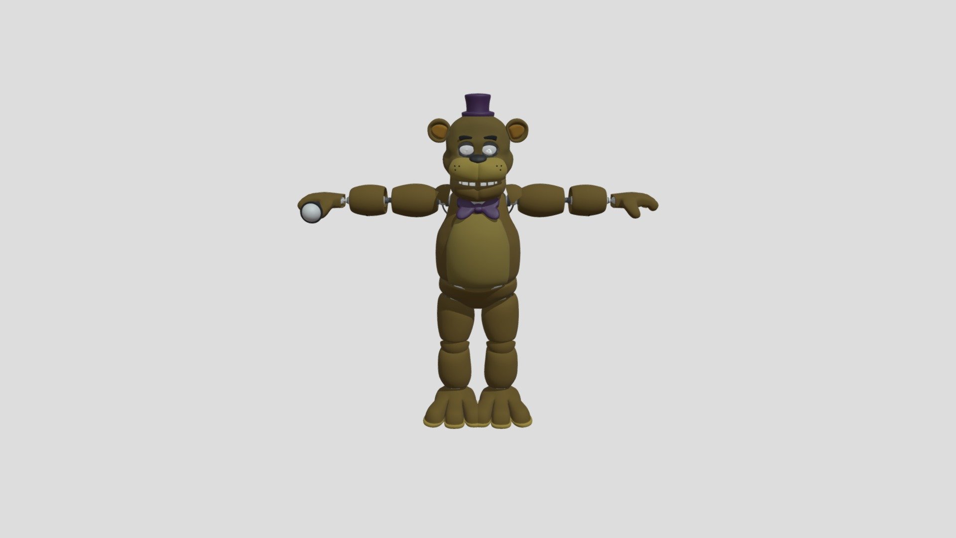 Fredbear Download Free 3d Model By Lukica890 A545a53 Sketchfab