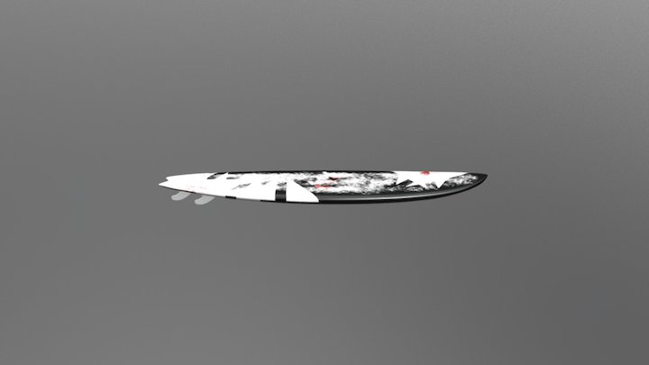 Surfboard_03 3D Model