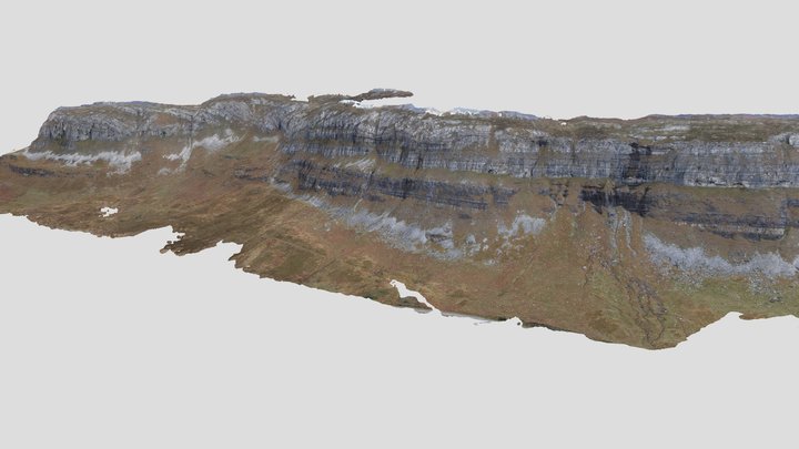 Inchnadamph Cliffs - EXPERIMENTAL 3D Model