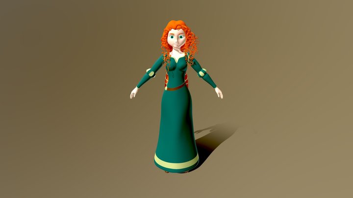 Merida 3D Model