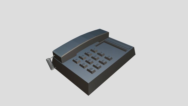telephone – Modèle 3D gratuit STL