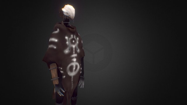 Tribe Character 3D Model