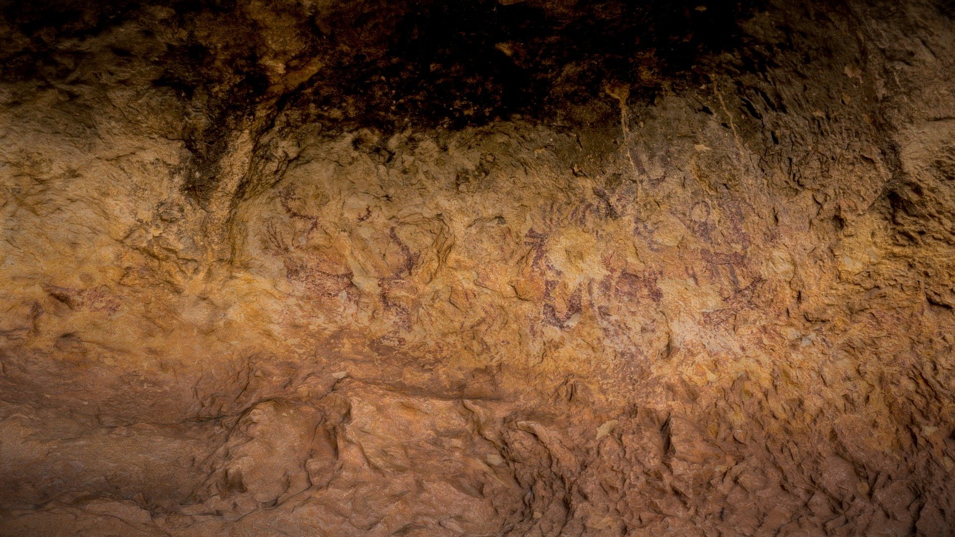 La Sarga Cave Paintings (Alcoy, Spain) Rupestre