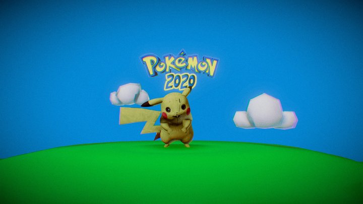 Pokémon 2020 3D Model
