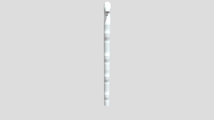 Wizard Staff (with anims) 3D Model
