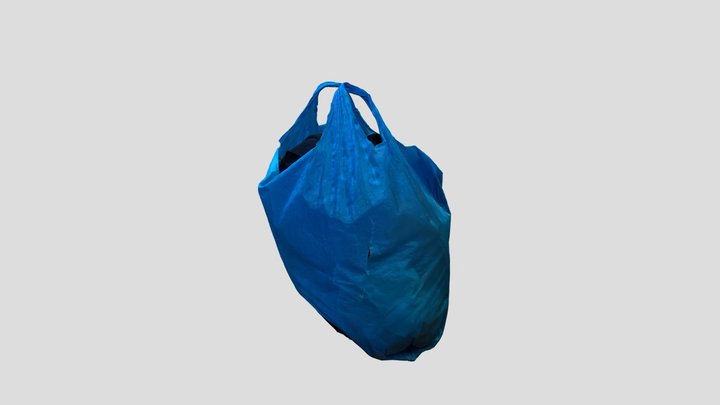 bag with dirty clothes 3D Model