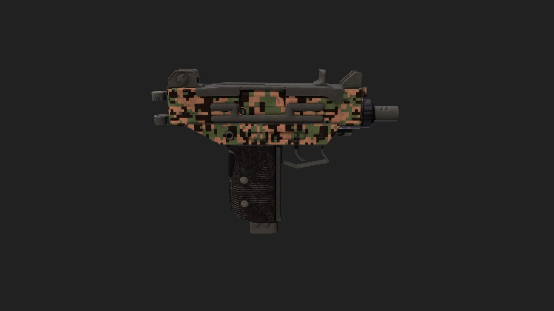 PUBG Jungle Digital Micro Uzi