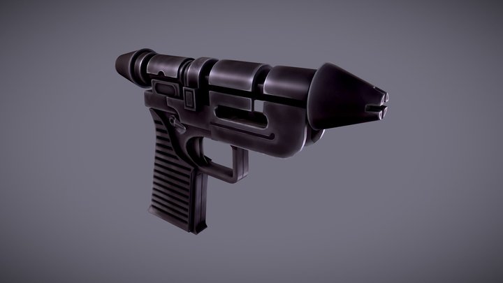Blaster RK-3 (Star Wars) 3D Model