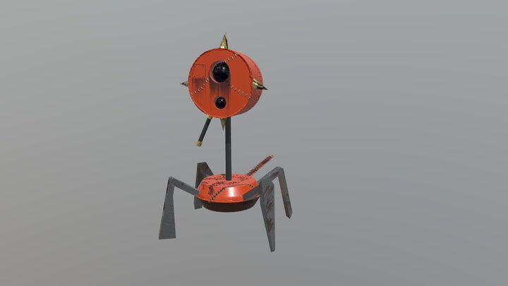 Franken Bot 3D Model