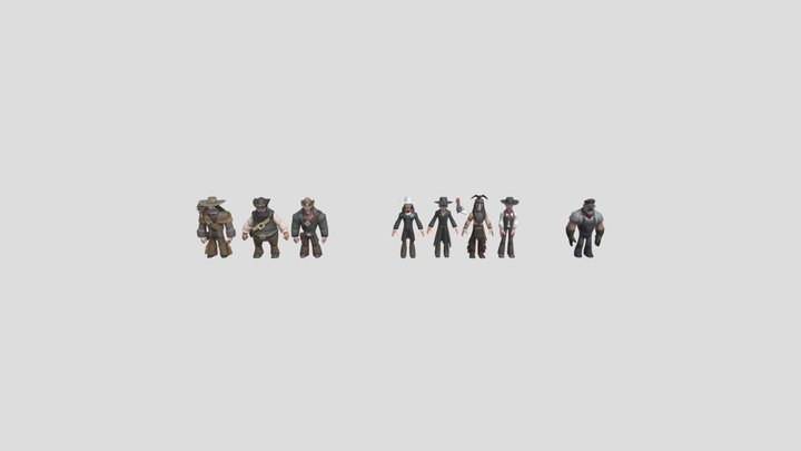Disney Infinity- Lone Ranger – Modelo 3D gratuito STL