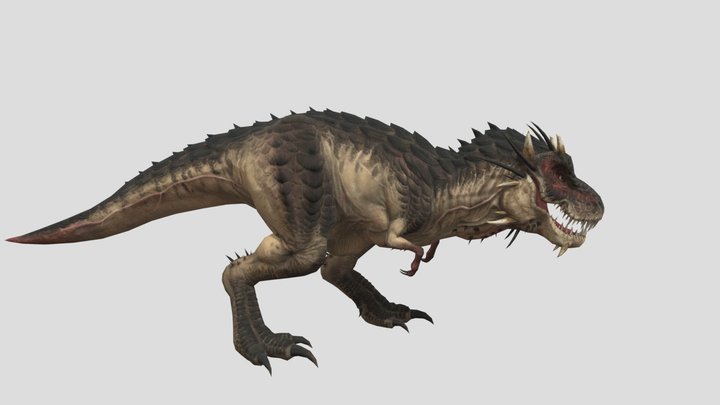 The Google Dinosaur 3D - Download Free 3D model by Agustinolli.  (@Agustinolli.) [98a2367]