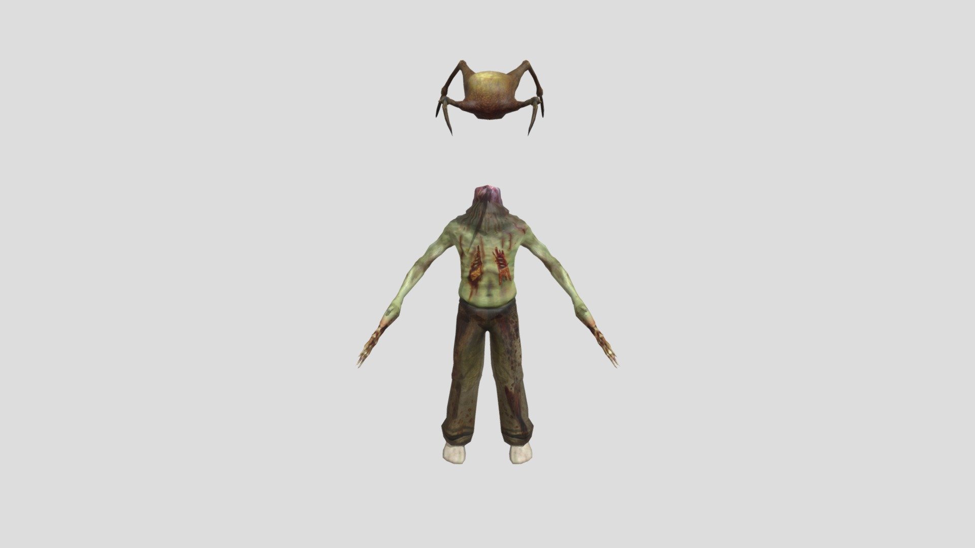 Early Fast Zombie - Download Free 3D model by Idkmodels (@troysambul0 ...