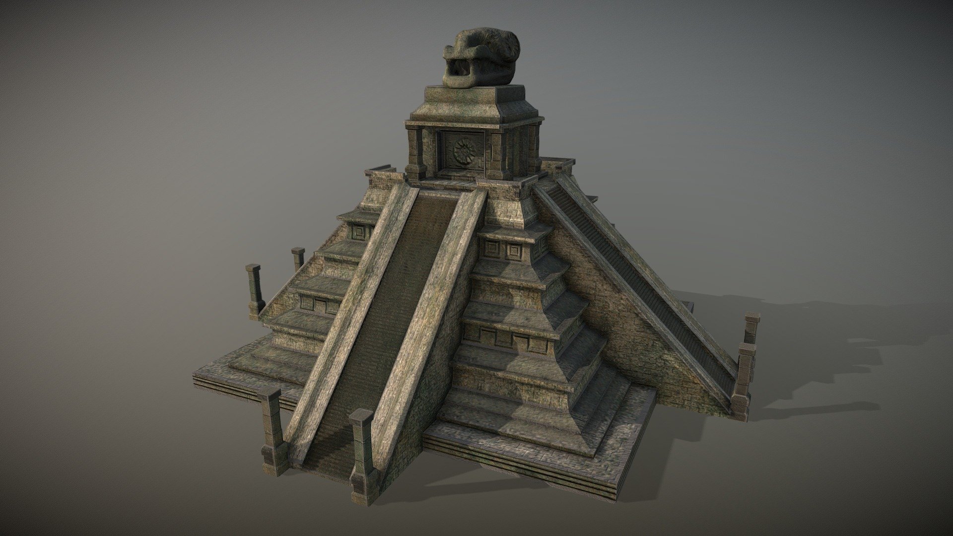 Aztec Temple 3d Model By Jack M Jackmiles A5500d6 Sketchfab