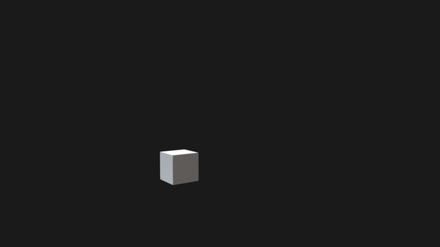 Cube animation 3D Model
