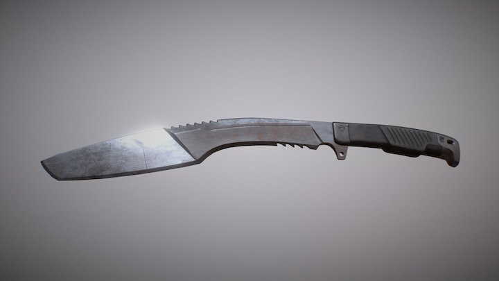 Knife 3D Model
