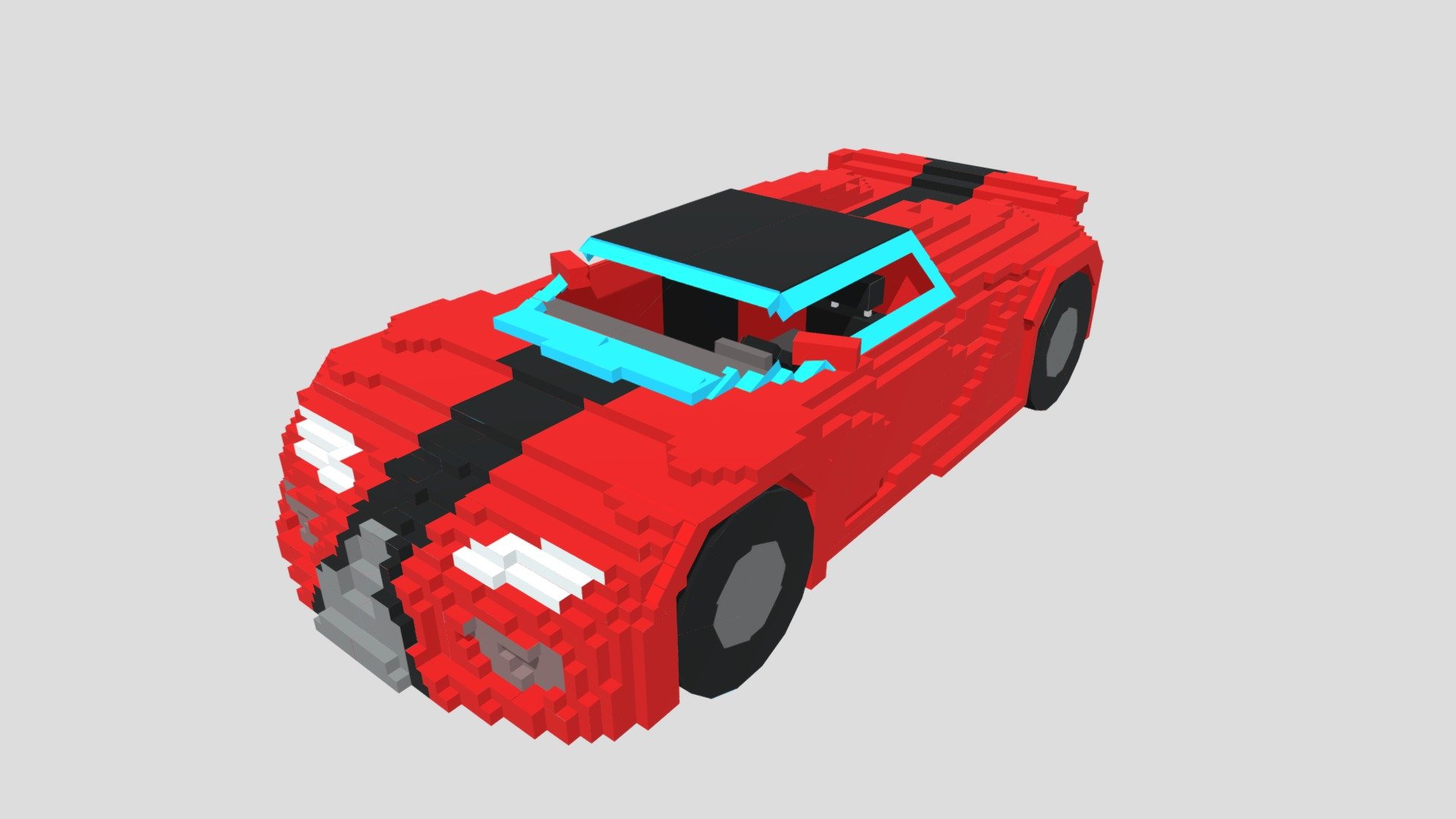 Sports Car In Minecraft Buy Royalty Free 3d Model By Bluedcraft Mc Server Bluedcraft 9491