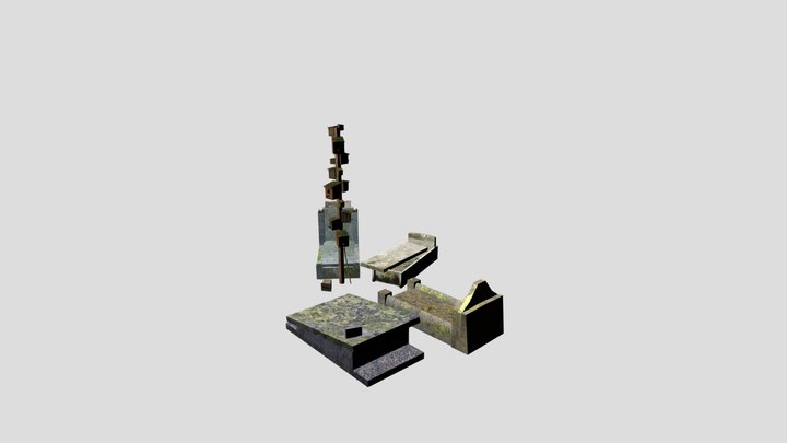 Forest Loner - Texture2MoreDetailedProps 3D Model