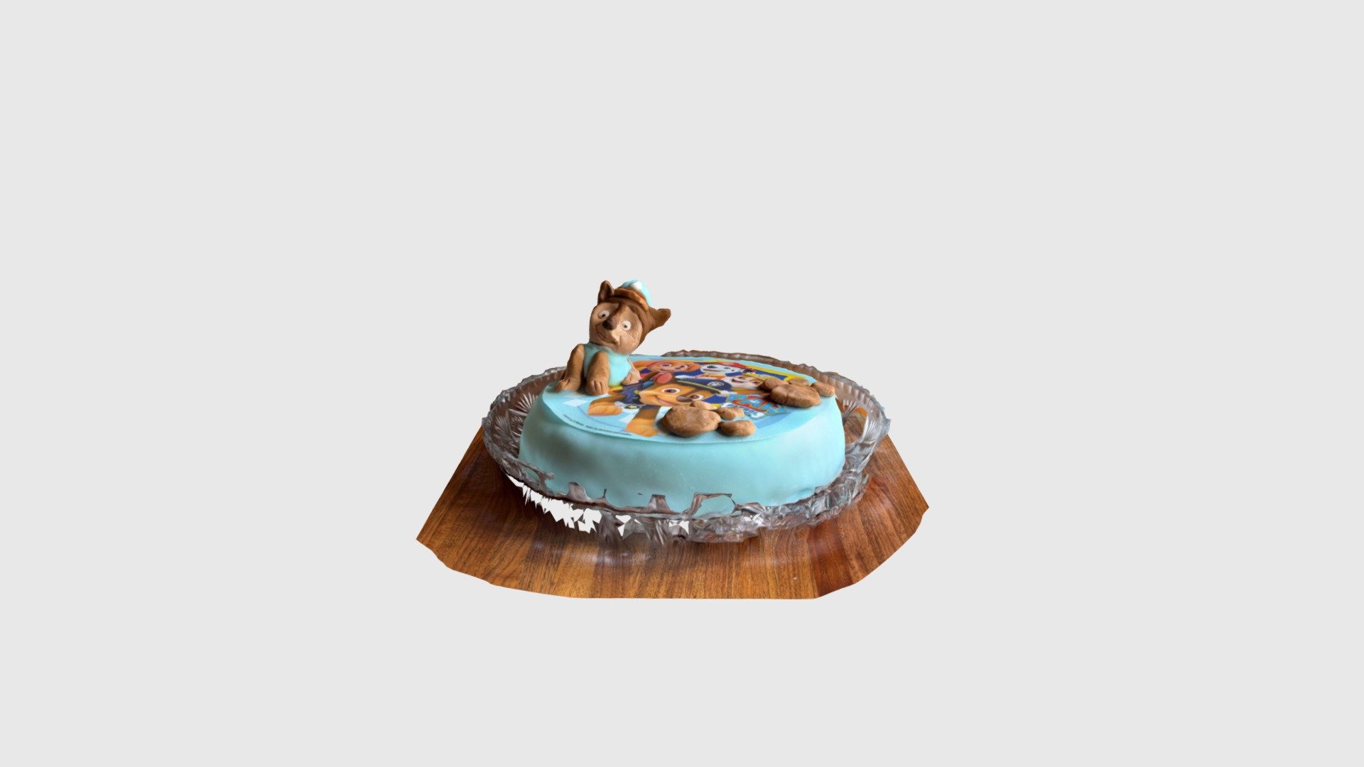 Paw Patrol Cake — Sketchfab embed 3D viewer