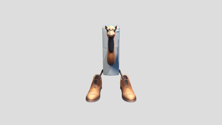 Frigo camello 3D Model