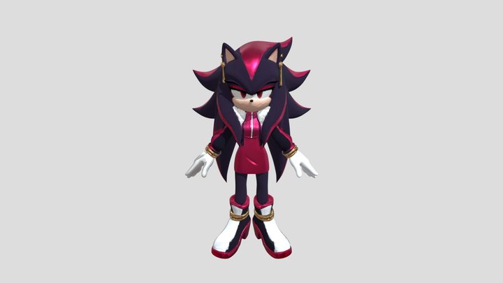 Crimson Shadow 3D Model