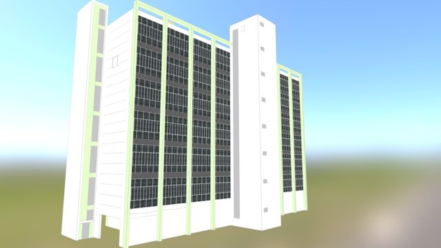 HKU Main Library Old Wing 3D Model