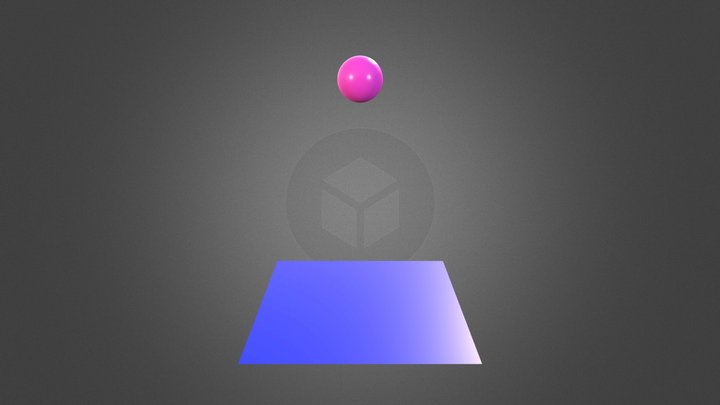 Bouncing Ball 3D Model