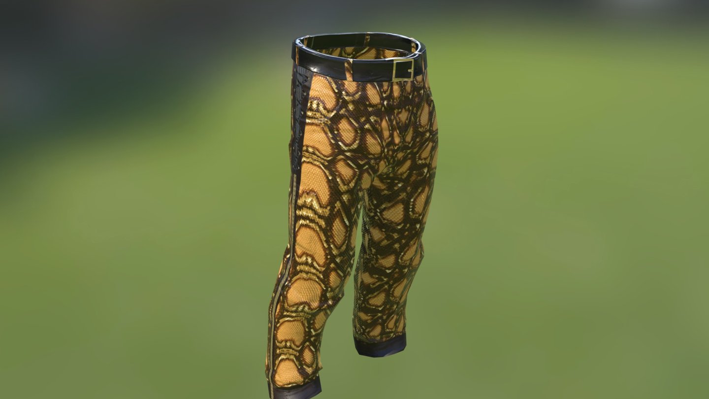 Rust - Snake Skin Pants
