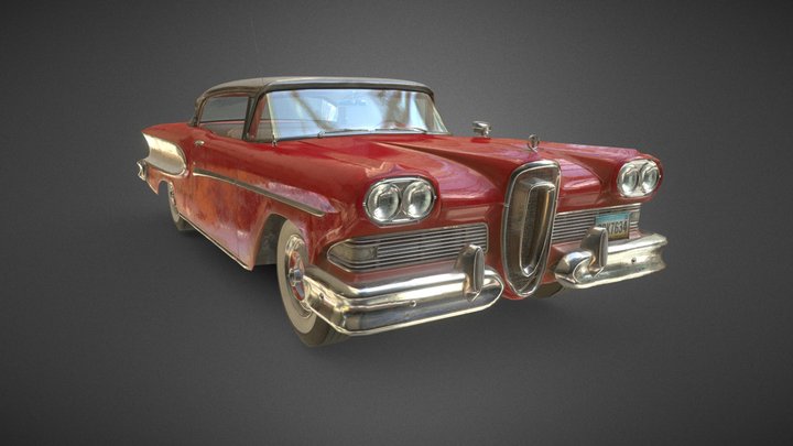 Edsel Corsair 1958 3D Model