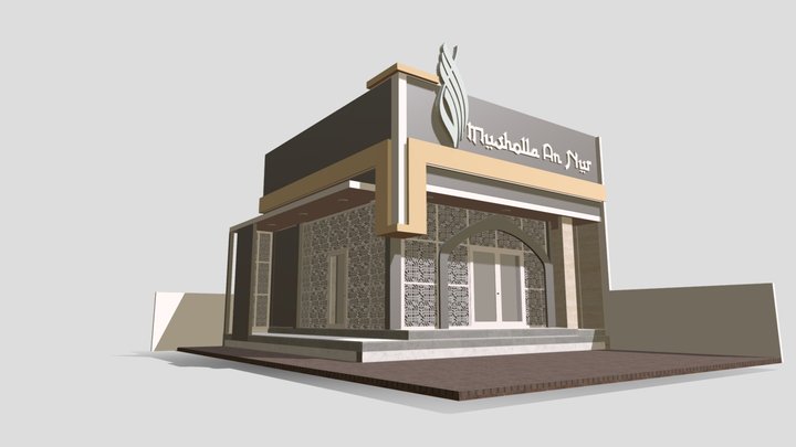 Musholla An Nur 3D Model