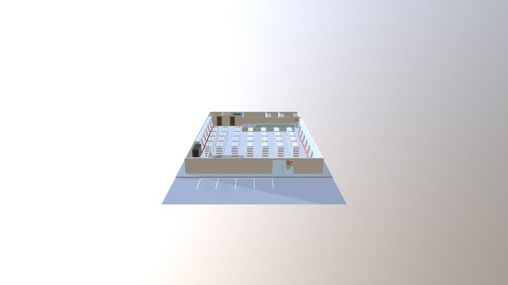 Supermercado 3D Model