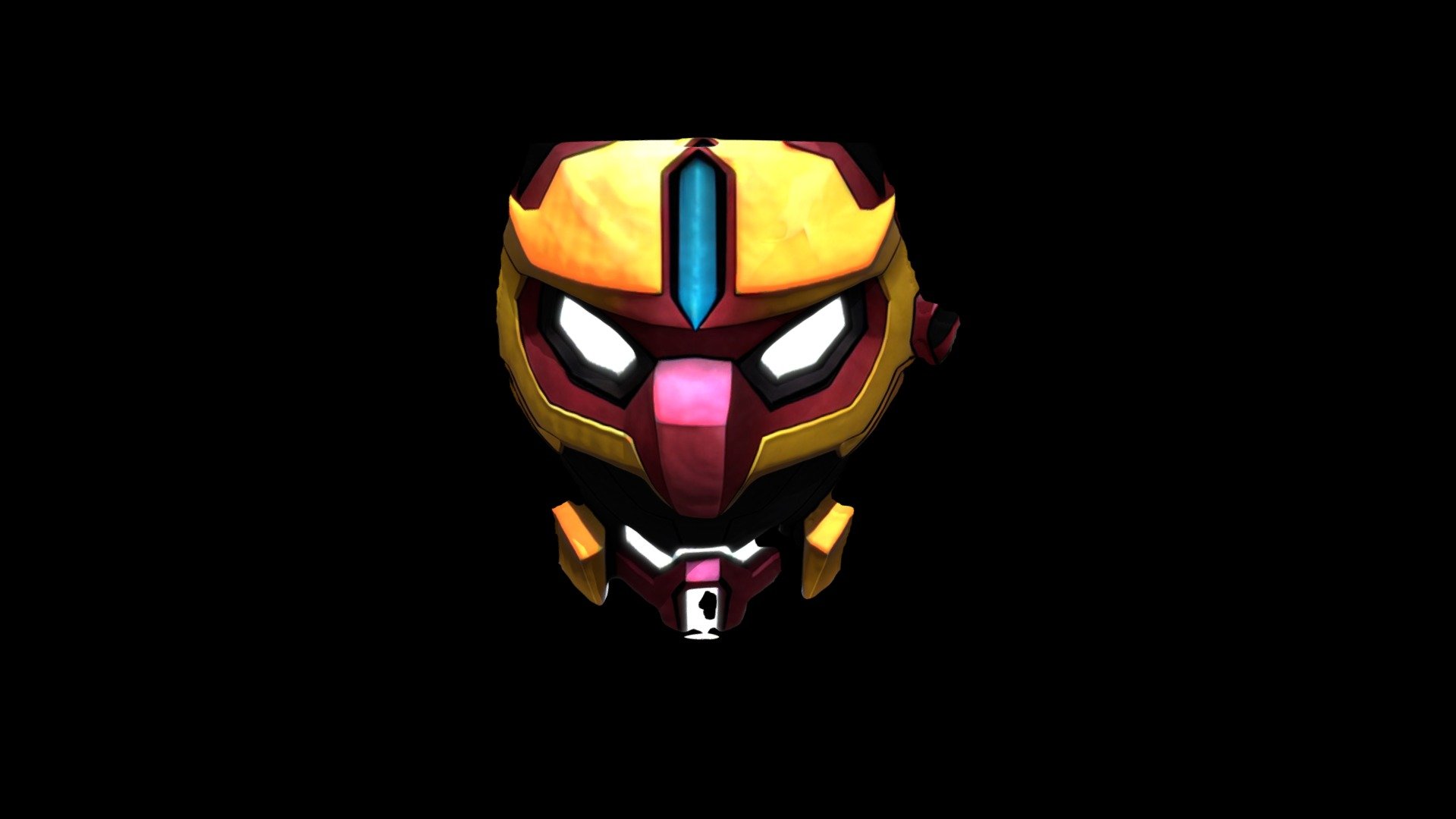 Helmet Mask Robot Cartoon 126 - Download Free 3D model by klrxyz ...