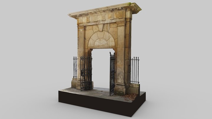 St Giles In The Fields Lych Gate – Kostenloses 3D-Modell STL