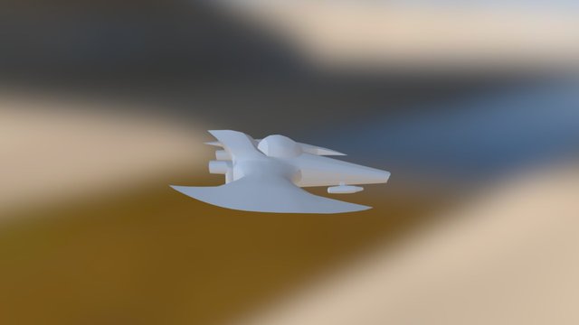 Ship Low Poly 2 3D Model