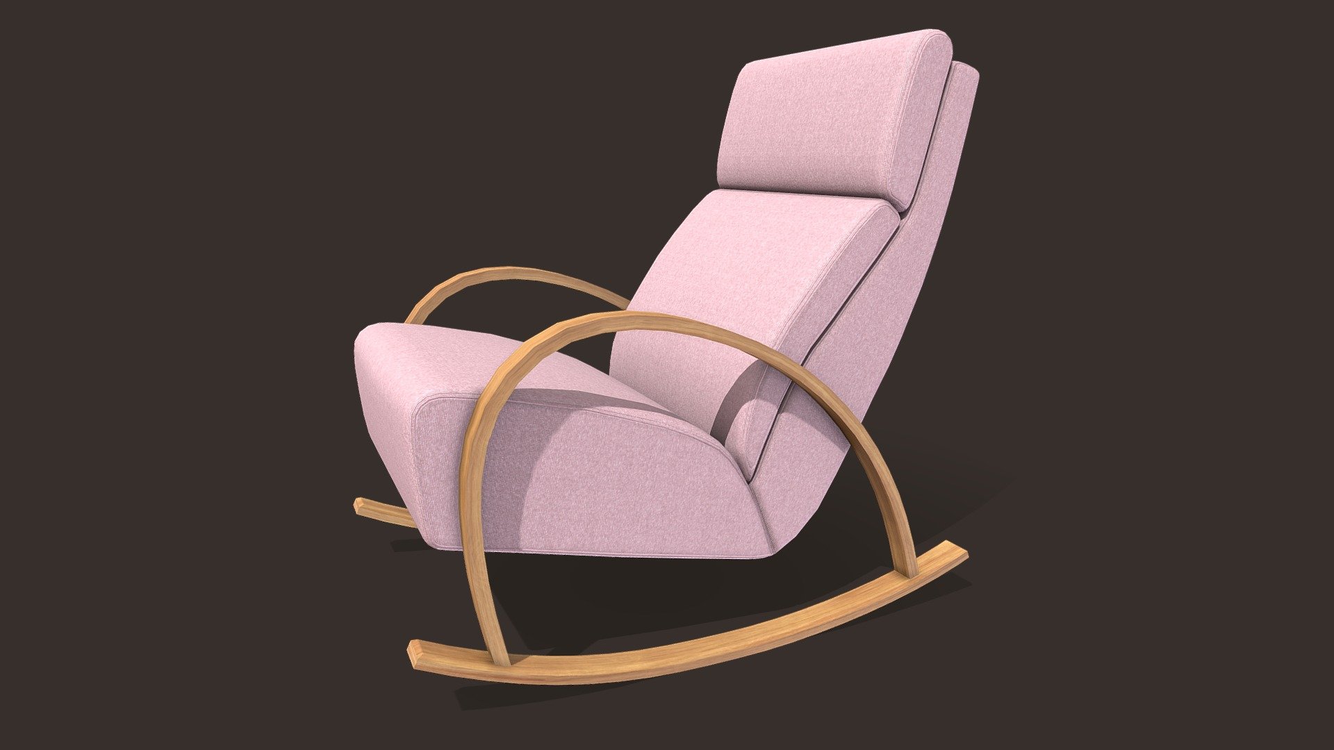 Rocking chair 13 - Buy Royalty Free 3D model by MDgraphicLAB [a55a077 ...