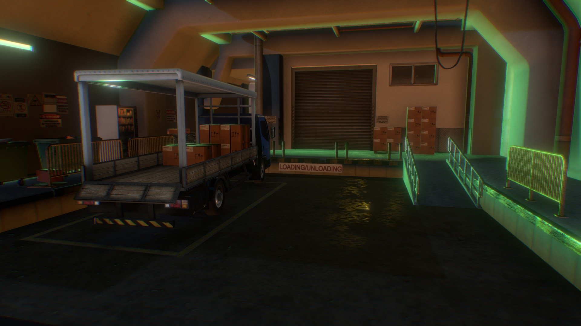 Loading & Unloading - 3D model by happs [a55b0de] - Sketchfab