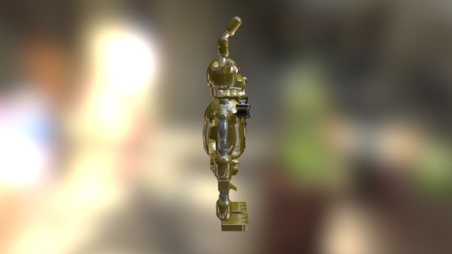 Burnt Spring Bonnie 3D Model