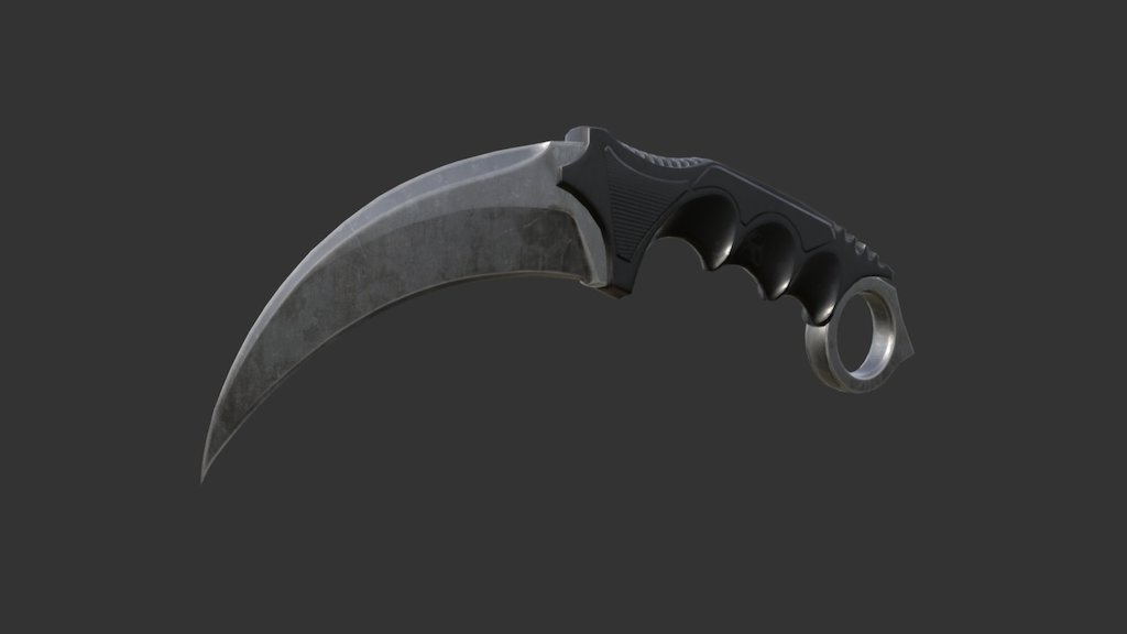 Karambit - 3D model by Thuc Hoang (@intheend12) [a55b80f] - Sketchfab