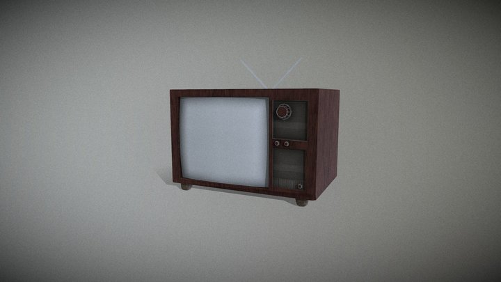 Old TV [Draft] – Modello 3D gratuito STL