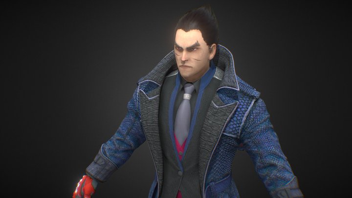 KAZUYA TEKKEN 8 3D MODEL